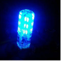 LED Light Bulbs: BLUE G4 LED 2W Capsules / Lamps Corn Design 220Volts. Collections Are Allowed.