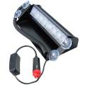 Cool White Strobe Windscreen 8LED Vehicle Flash Dashboard Light. Collections Are Allowed.