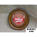 Castle Draught Barrel End. Brand New Products. Collections are allowed.