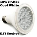 LED Light Bulbs: 18W Par38 E27 Design 185~265Volts. Collections are allowed.