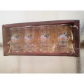 CHEETAHS RUGBY DOUBLE SHOOTER GLASSES GIFT SET. Collections are allowed.