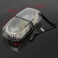 Red LED Emergency Flashing Warning Strobe Light Bar. Collections are allowed.