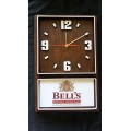 Bell`s Scotch Whisky Box Clock. Brand New Product. Collections are allowed.