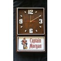 Captain Morgan Premium Rum Box Clock. Brand New Product. Collections are allowed.