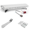 White Light LED Light Bar Roof Top Emergency Warning Strobe Flash Light. Collections are allowed.