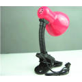 Desk Top Lamp Holder with Clip-On Flexible Gooseneck and LED Bulb. Collections Are Allowed.