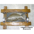 Liquor Dispenser: Fish Large + 2-Optics. Brand New Product. Collections allowed