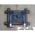 Liquor Dispenser: Buffalo Head with 2 Optics. Brand New Products. Collections are allowed.