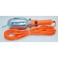 Portable Electric Hand Held Heavy Duty Lamp with an Extension Cable / Cord. Collections are allowed.
