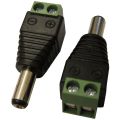 2.1 x 5.5mm DC Power Male Plug Jack Connector Adaptor. Collections are allowed.