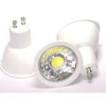 LED Light Bulbs Wide Beam: Natural White 6W GU10 220V AC COB LED Downlights. Collections allowed.