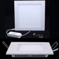 LED Ceiling Lights: 9W Square Panel Complete with Fittings + Driver/PSU. Collections are allowed.