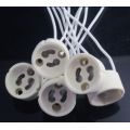 Downlight Socket Holder: GU10 LED/Halogen Ceramic Bulb/Lamp Wired Connector. Collections are allowed