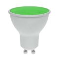 LED Downlights: GREEN Colour 6W GU10 Spotlight. Collections are allowed.