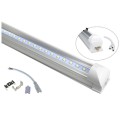 LED Fluorescent Tube Lights: Warm White T8 Clear Cover + Brackets and Fittings. Collections Allowed