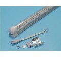 LED Fluorescent Tube Lights: Warm White T8 Clear Cover + Brackets and Fittings. Collections Allowed