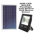 SOLAR LED Floodlights With Built-In PIR Motion Sensor 30W. Collections are allowed.