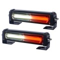 Red + White Flash Strobe Grille Cluster COB LED Lights for Motor Vehicles 12V. Collections Allowed.