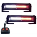 Red + White Flash Strobe Grille Cluster COB LED Lights for Motor Vehicles 12V. Collections Allowed.