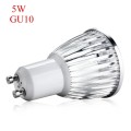 Dimmable LED Downlights 5W GU10 Cool White Aluminium Heat Sink. Collections are allowed.