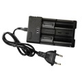 Battery Charger: Smart Charger with Adjustable Double Channels. Collections are allowed.