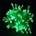 Battery Operated Green Colour LED Decorative Fairy String Lights Waterproof. Collections Are Allowed