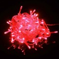 Red Light Colour 220V AC LED Decorative Fairy String Lights Waterproof. Collections Are Allowed.