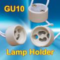 Downlight Socket Holder: GU10 LED/Halogen Ceramic Bulb/Lamp Wired Connector. Collections are allowed