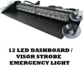 LED Windscreen Vehicle Strobe Dashboard Light in Cool White. Collections are allowed.