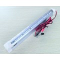 LED Fluorescent Tube Light: 12V Clear Cover Complete with Wiring. Collections allowed