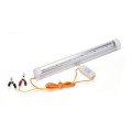 12V Clear Cover LED Fluorescent Tube Light: Complete with Wiring. Collections allowed