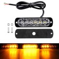 LED Emergency Hazard Warning AMBER Flash Cluster Strobe Lights. Collections allowed.