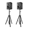 Heavy Duty TriPod Speaker Stand: Telescoping Adjustable In Black Colour. Collections allowed