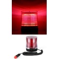LED Magnetic Warning Strobe Emergency Flash Beacon Light RED 12V. Collections Are Allowed.