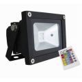 MultiColour LED RGB Floodlight: 10W 220V + IR Remote Control. Collections Are Allowed.