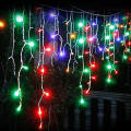 LED Decorative Fairy Curtain Lights Waterproof 220V AC in RGB. Collections are allowed.