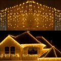 LED Decorative Fairy Curtain Lights Waterproof 220V AC in Warm White. Collections are allowed.