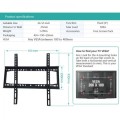 TV Wall Mount Bracket, Flat Panel TV Wall Bracket 26`` ~ 55`` inches. Collections are allowed.