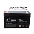 6V 10Ah Battery Sealed Maintenance Free Sealed Rechargeable Brand New. Collections are allowed.