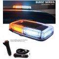 Amber + Cool White High Intensity COB LED Strobe Vehicle Roof Top Flash Light. Collections allowed.