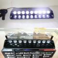 Cool White LED Windscreen Vehicle Strobe Dashboard Light Long 9LED Version. Collections Are Allowed.