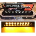 Amber LED Windscreen Vehicle Strobe Dashboard Light Long 9LED Version. Collections are allowed.