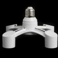 Light Bulb Socket Splitter, Adapter, Converter, E27 to 4x E27 Lamp Holder. Collections Are Allowed.
