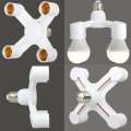 Light Bulb Socket Splitter, Adapter, Converter, E27 to 4x E27 Lamp Holder. Collections Are Allowed.
