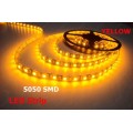 LED Strips Lights 12V Waterproof Dustproof SMD5050 YELLOW Colour 5-metre Rolls. Collections Allowed.