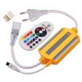 MultiColour RGB LED Controller + Remote for 220V LED Strip/Neon Flex Light. Collections are allowed.