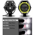 LED Angel Eye Spotlights, Devil Eye Universal Auxiliary Halo Ring Spotlights. Collections allowed.