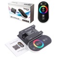 Touch Remote Wireless RGB LED Controller Latest Version 12V/24V. Collections are allowed.