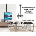 TV Ceiling Wall Mount Bracket, Full Motion Cantilever Bracket 26''~55''. Collections are allowed