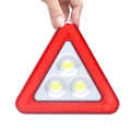 Solar LED MultiFunction Work Flood Light Red LED Emergency Warning Triangle. Collections are allowed